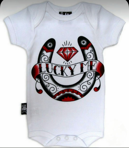 Lucky Me baby onesie Newborn