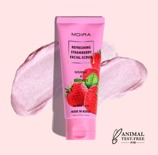 Refreshing Strawberry Facial Scrub