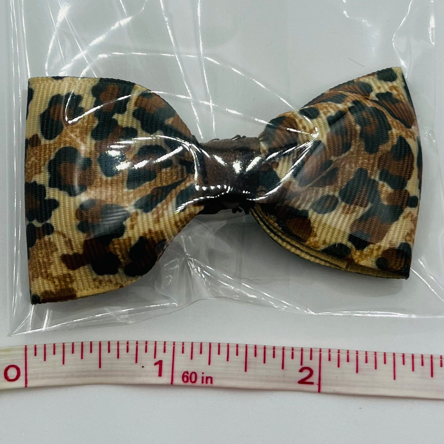 Leopard Mama Kat single bow