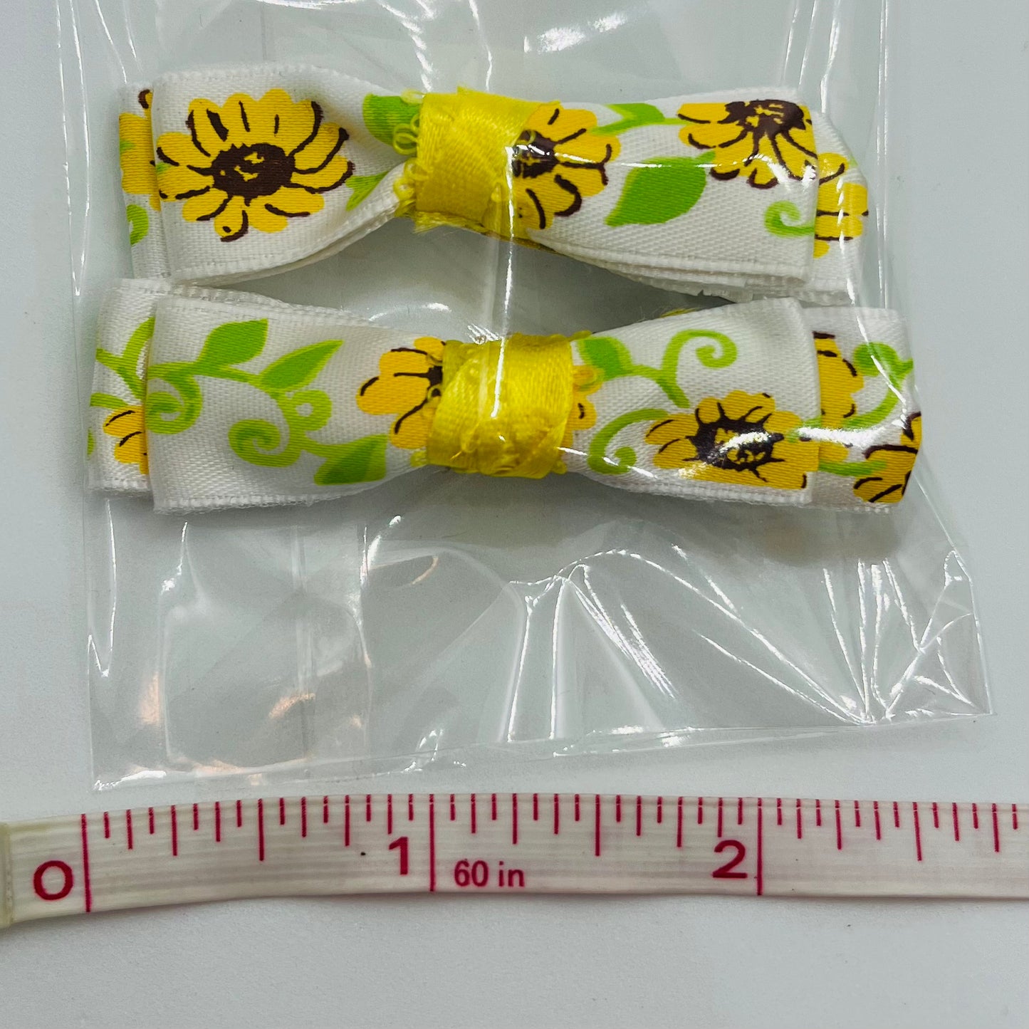 Sunflower Mama Kat bow set