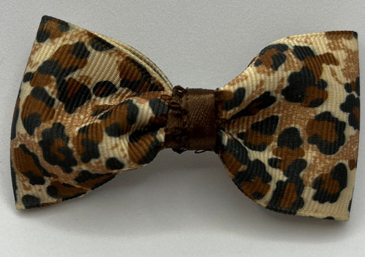 Leopard Mama Kat single bow